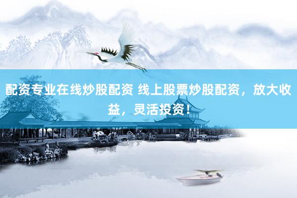 配资专业在线炒股配资 线上股票炒股配资，放大收益，灵活投资！